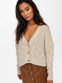 Кардиган Only модель 15233017_Pumice Stone Кардиган Only модель 15233017_Pumice Stone Фото