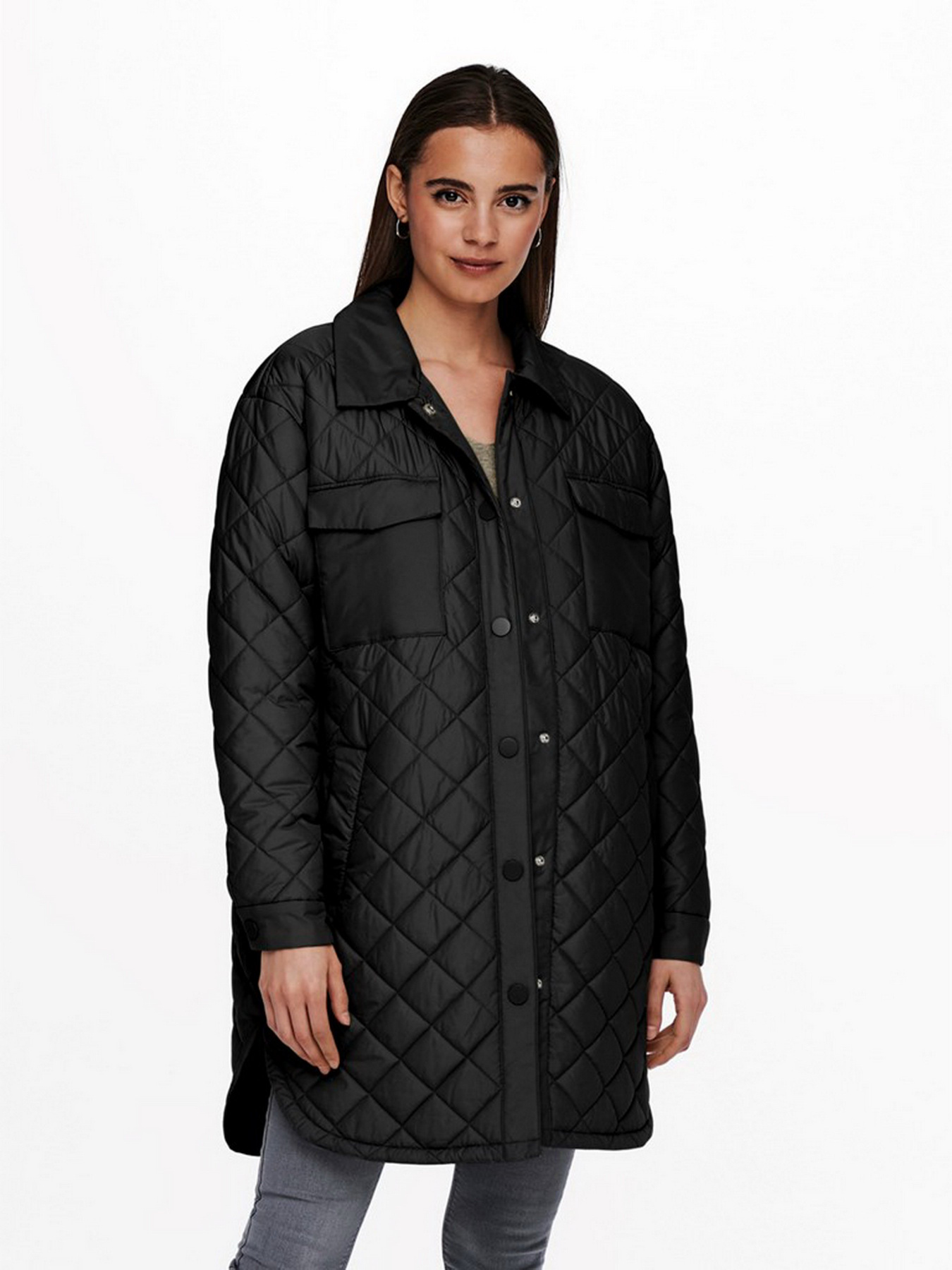 Демисезонная куртка Only модель 15245897_Black Демисезонная куртка Only модель 15245897_Black Фото