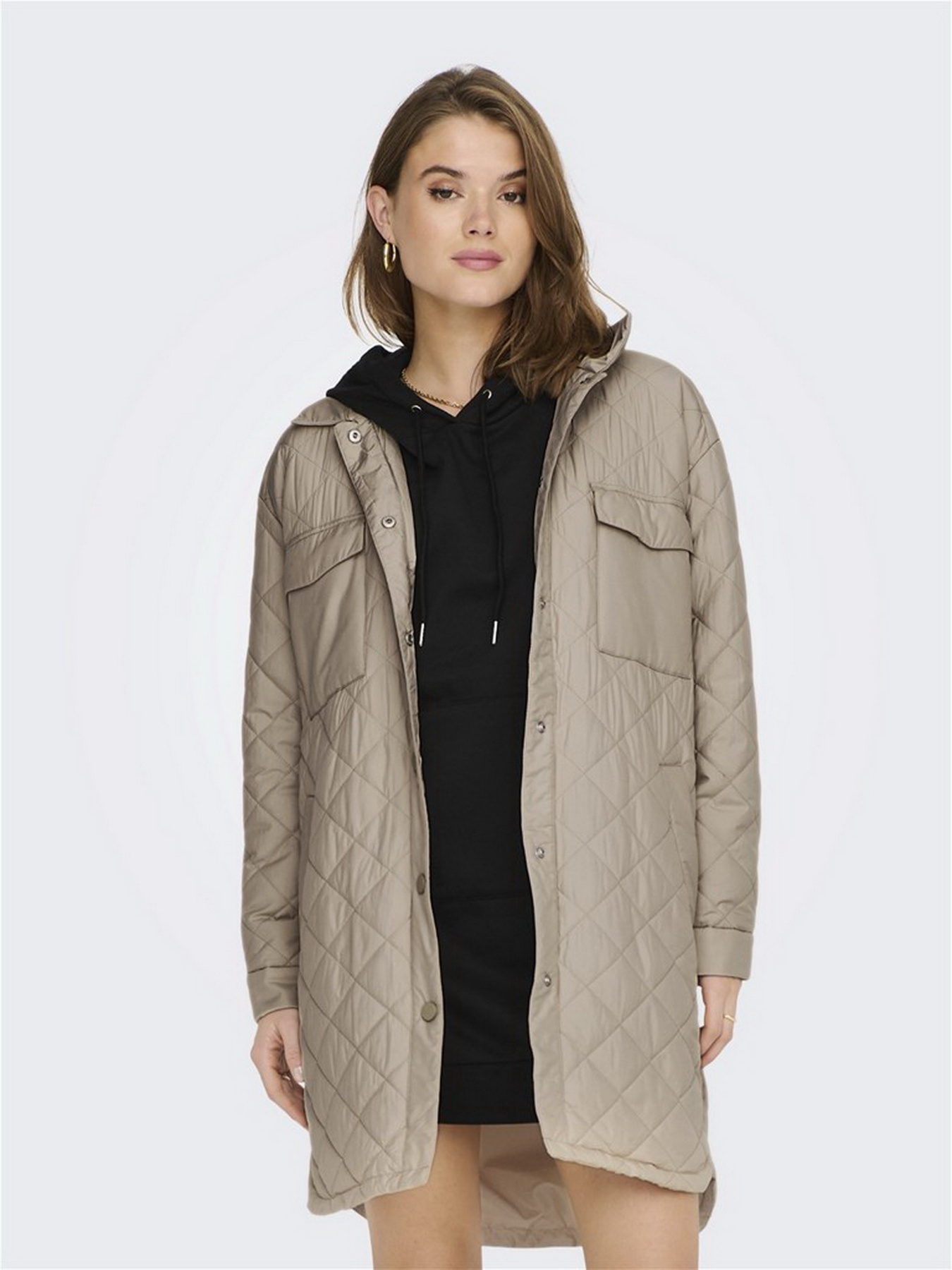 Куртка-сорочка Only модель 15245897_Oxford Tan Фото