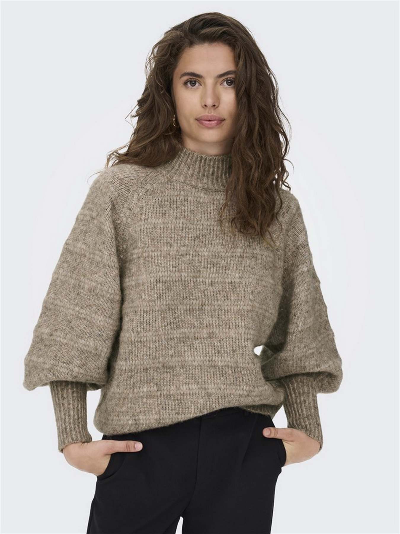 Джемпер Only модель 15259528_Chestnut Фото