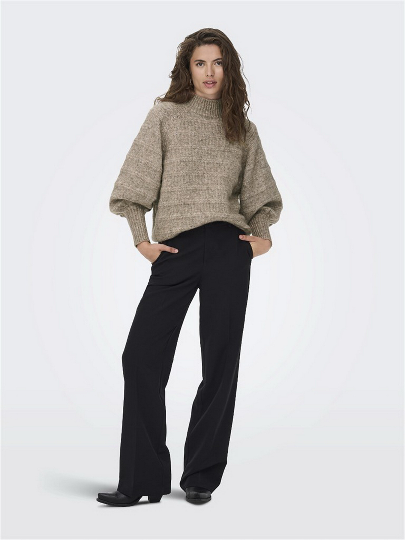 Джемпер Only модель 15259528_Chestnut Фото