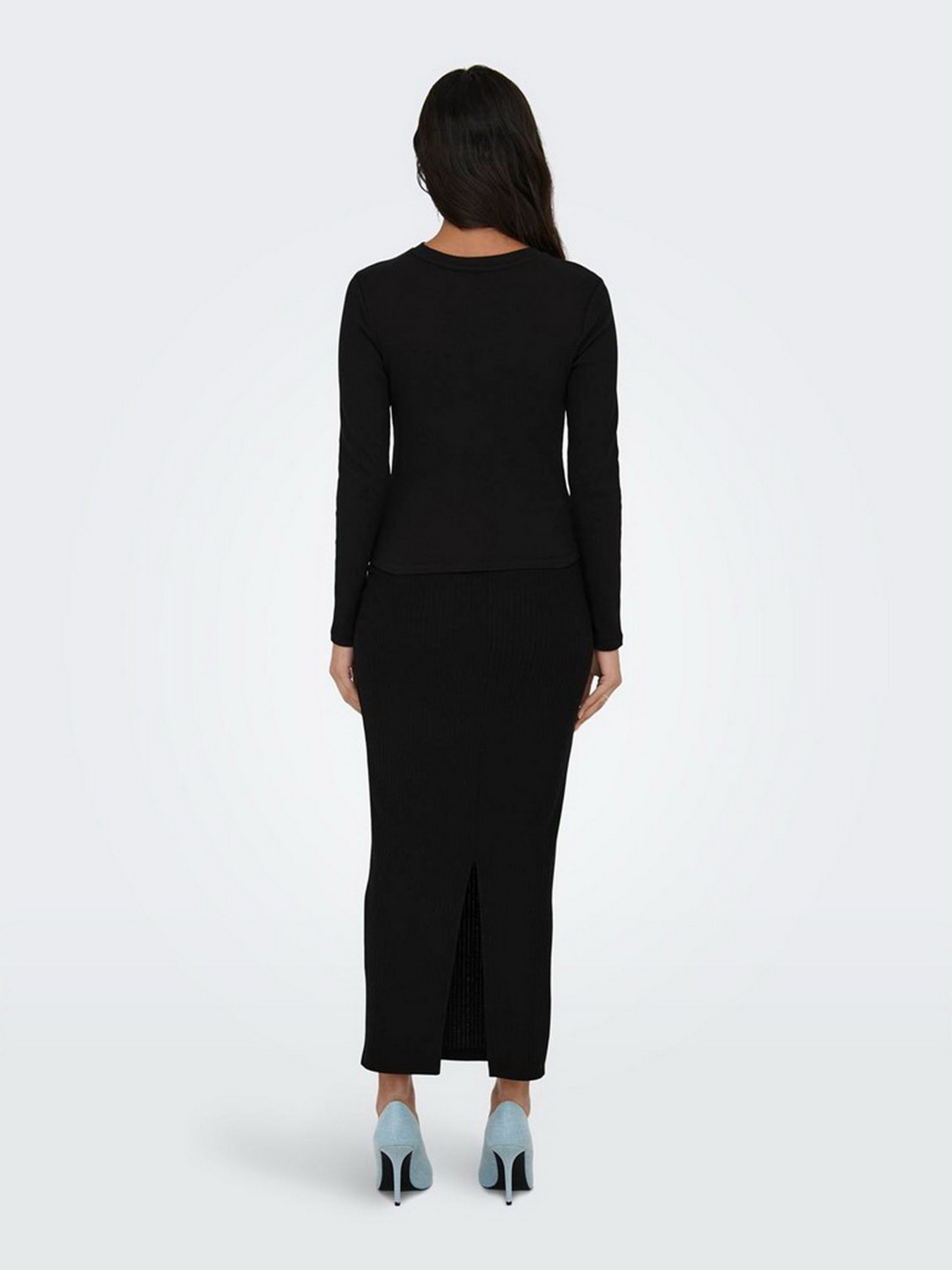 Лонгслив Only модель 15283977_Black Фото