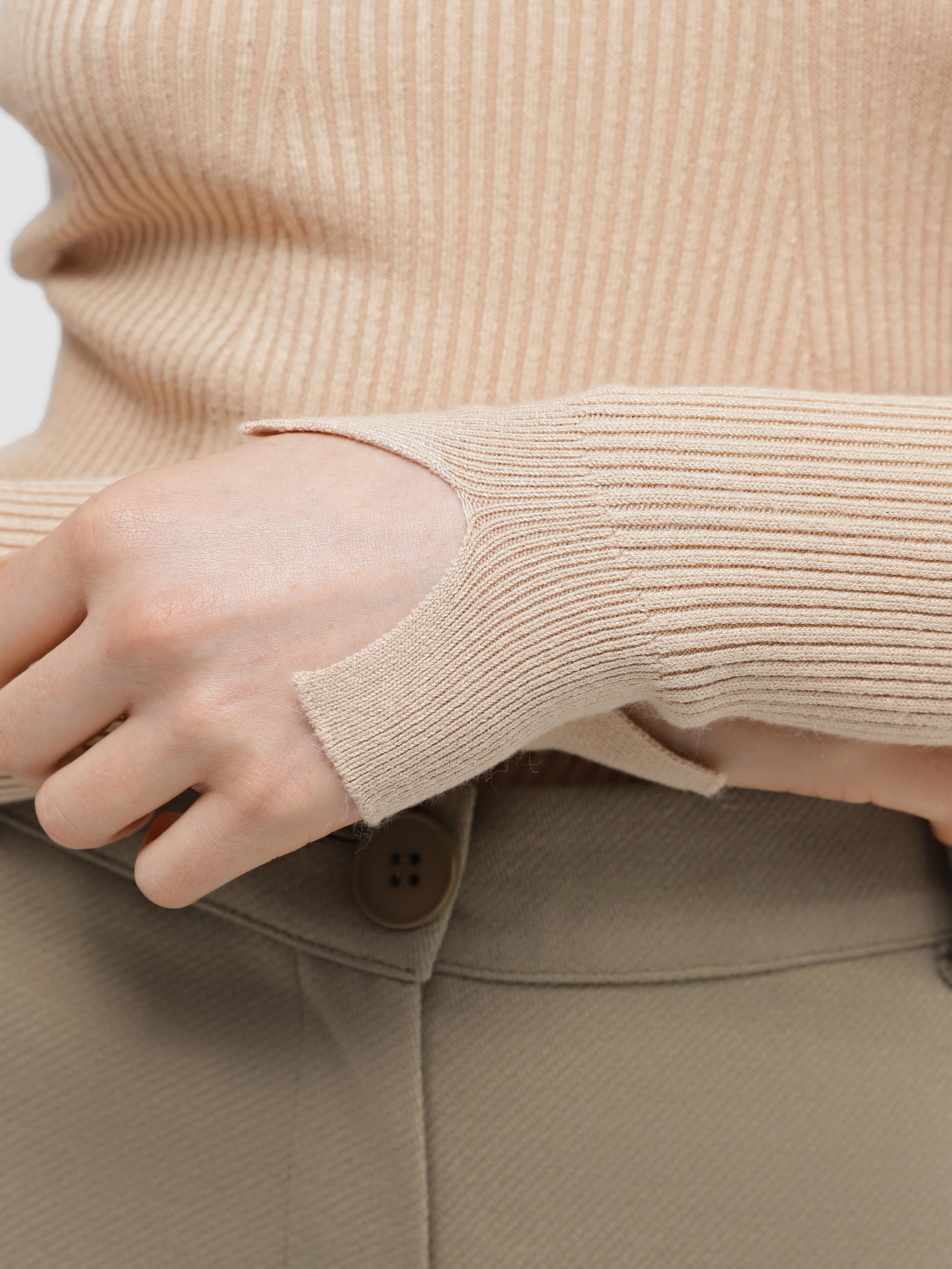 Водолазка Only модель 15302351_Oxford Tan Фото