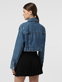 Джинсовая куртка Only модель 15304188_Medium Blue Denim Фото