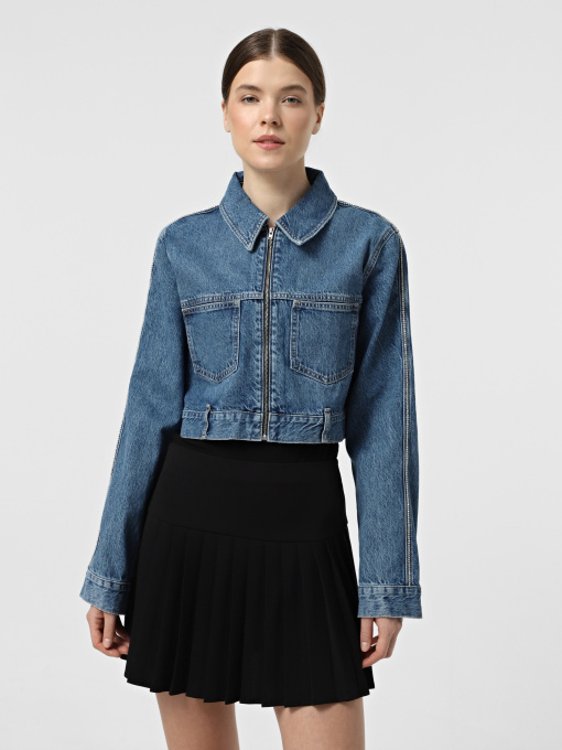 Джинсова куртка Only модель 15304188_Medium Blue Denim Фото