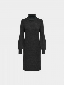 Платье миди Only модель 15309197_Dark Grey Melange Платье миди Only модель 15309197_Dark Grey Melange Фото