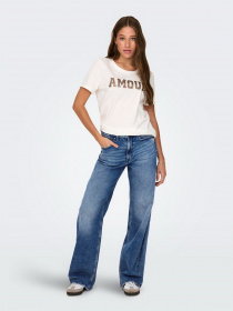 Широкі джинси Only модель 15300111_Medium Blue Denim Фото