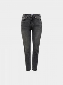 Зауженные джинсы Only модель 15259634_Dark Grey Denim Фото