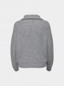 Кофта Only модель 15247008_Light Grey Melange Кофта Only модель 15247008_Light Grey Melange Фото