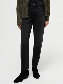 Зауженные джинсы Only модель 15235780_Black Denim Фото