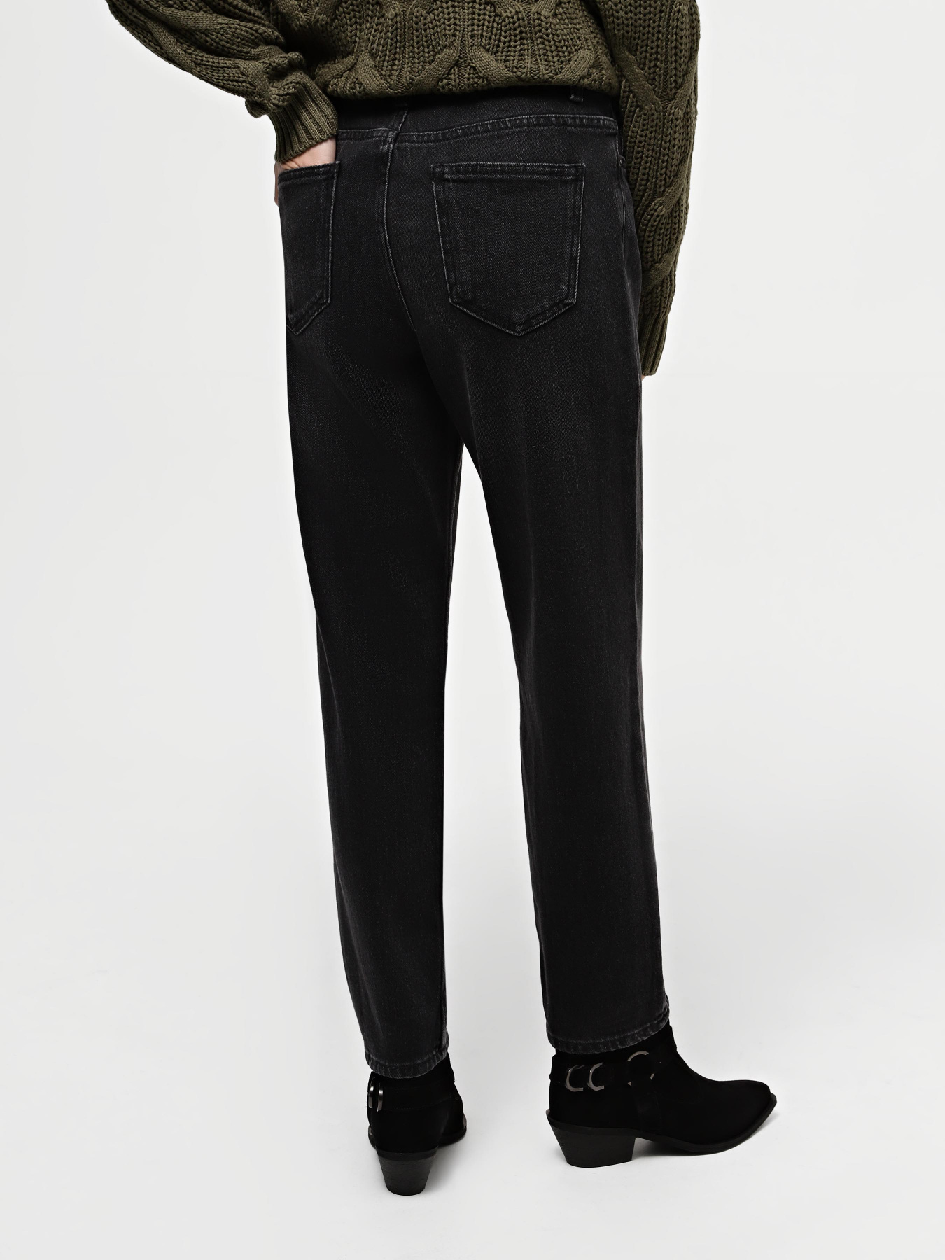 Зауженные джинсы Only модель 15235780_Black Denim Фото