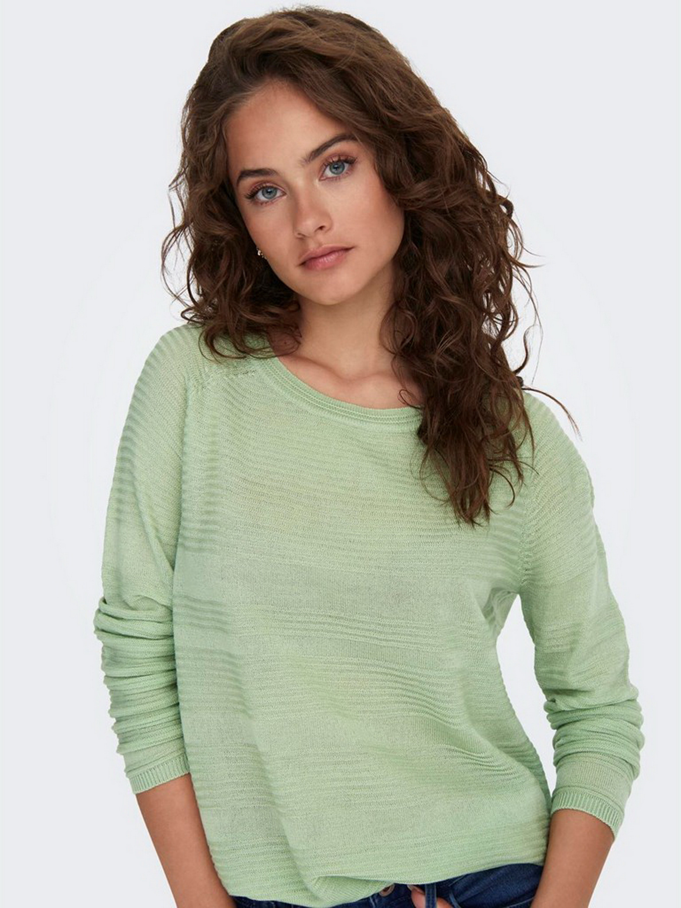 Свитер Only модель 15141866_Smoke Green Фото