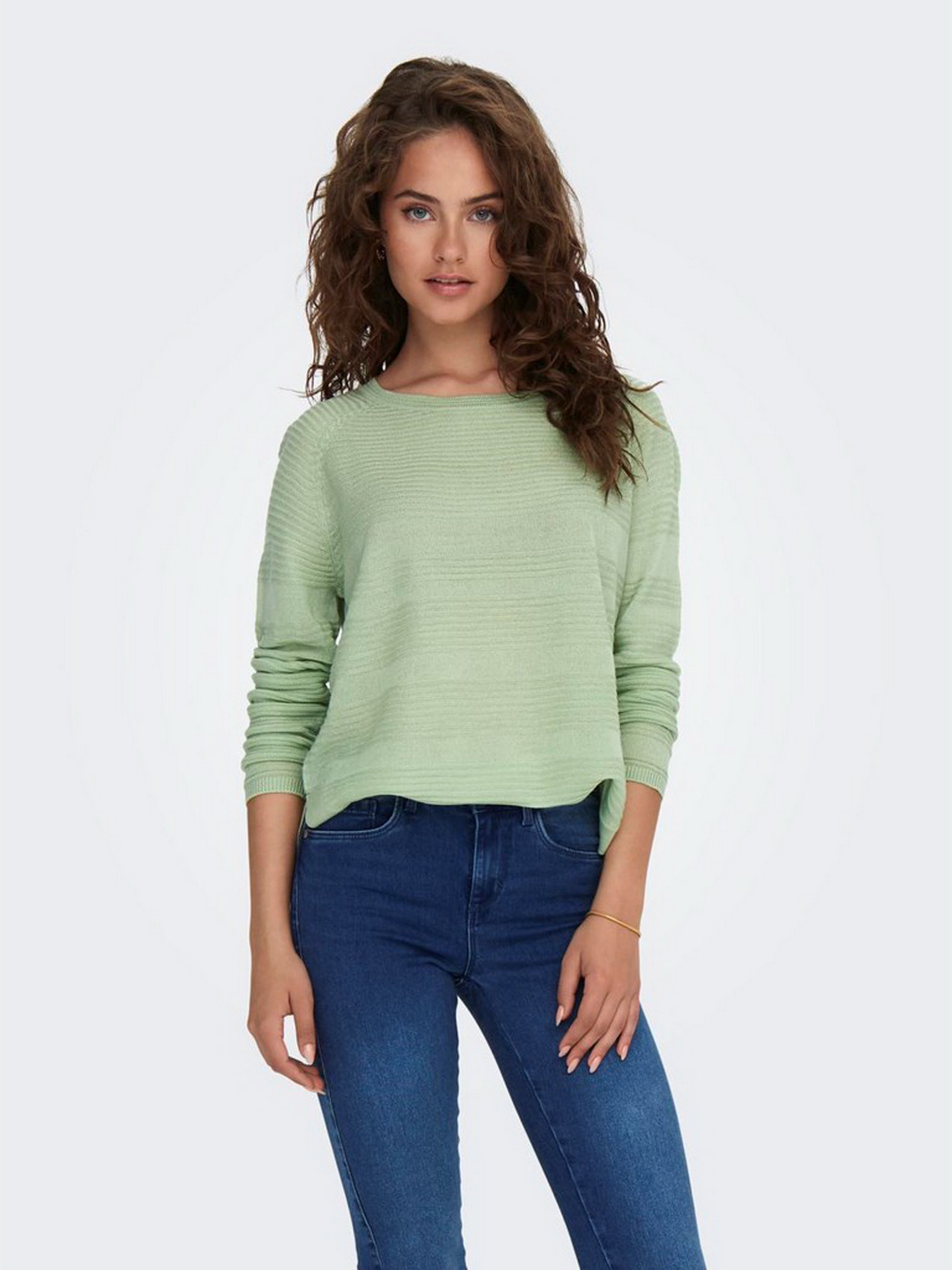 Свитер Only модель 15141866_Smoke Green Фото