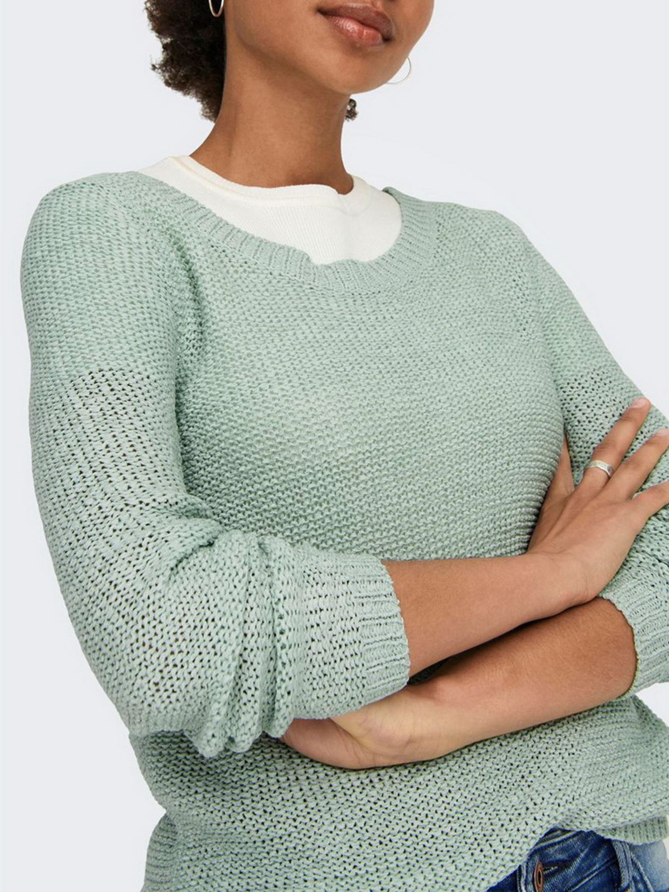 Джемпер Only модель 15113356_Harbor Gray Фото