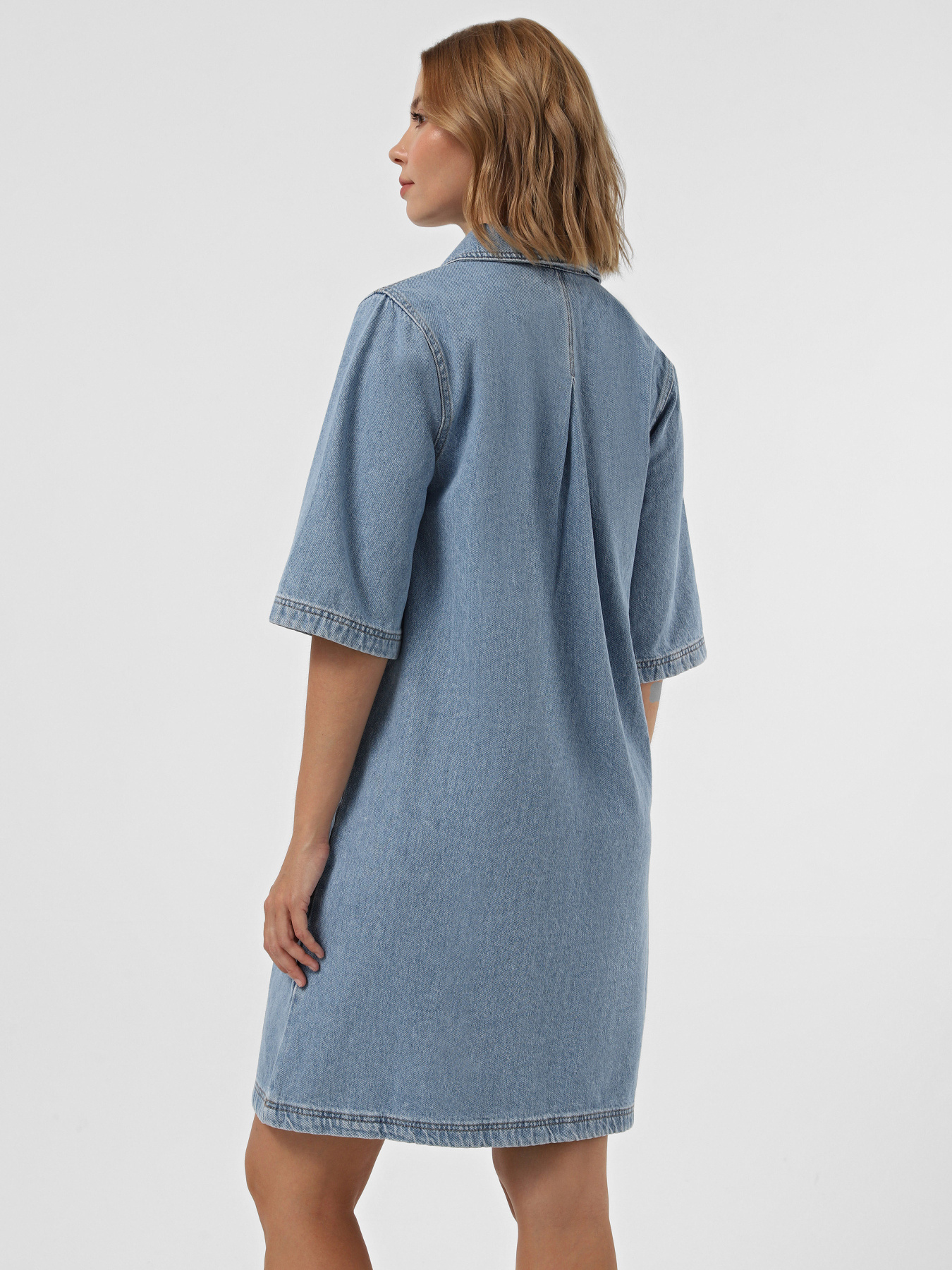 Сукня міні Only модель 15335635_Light Blue Denim Фото