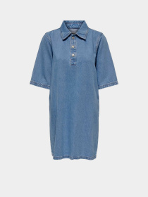 Сукня міні Only модель 15335635_Light Blue Denim Фото
