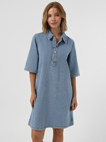 Сукня міні Only модель 15335635_Light Blue Denim Фото