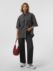 Сорочка Only модель 15295757_Medium Grey Denim Фото