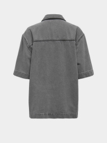 Рубашка повседневная Only модель 15295757_Medium Grey Denim Рубашка повседневная Only модель 15295757_Medium Grey Denim Фото
