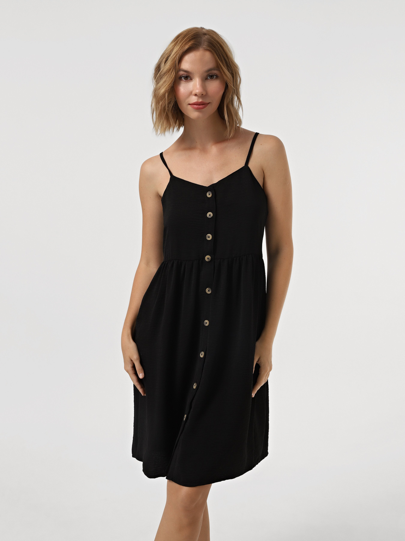 Сарафан Only модель 15320783_Black Сарафан Only модель 15320783_Black Фото