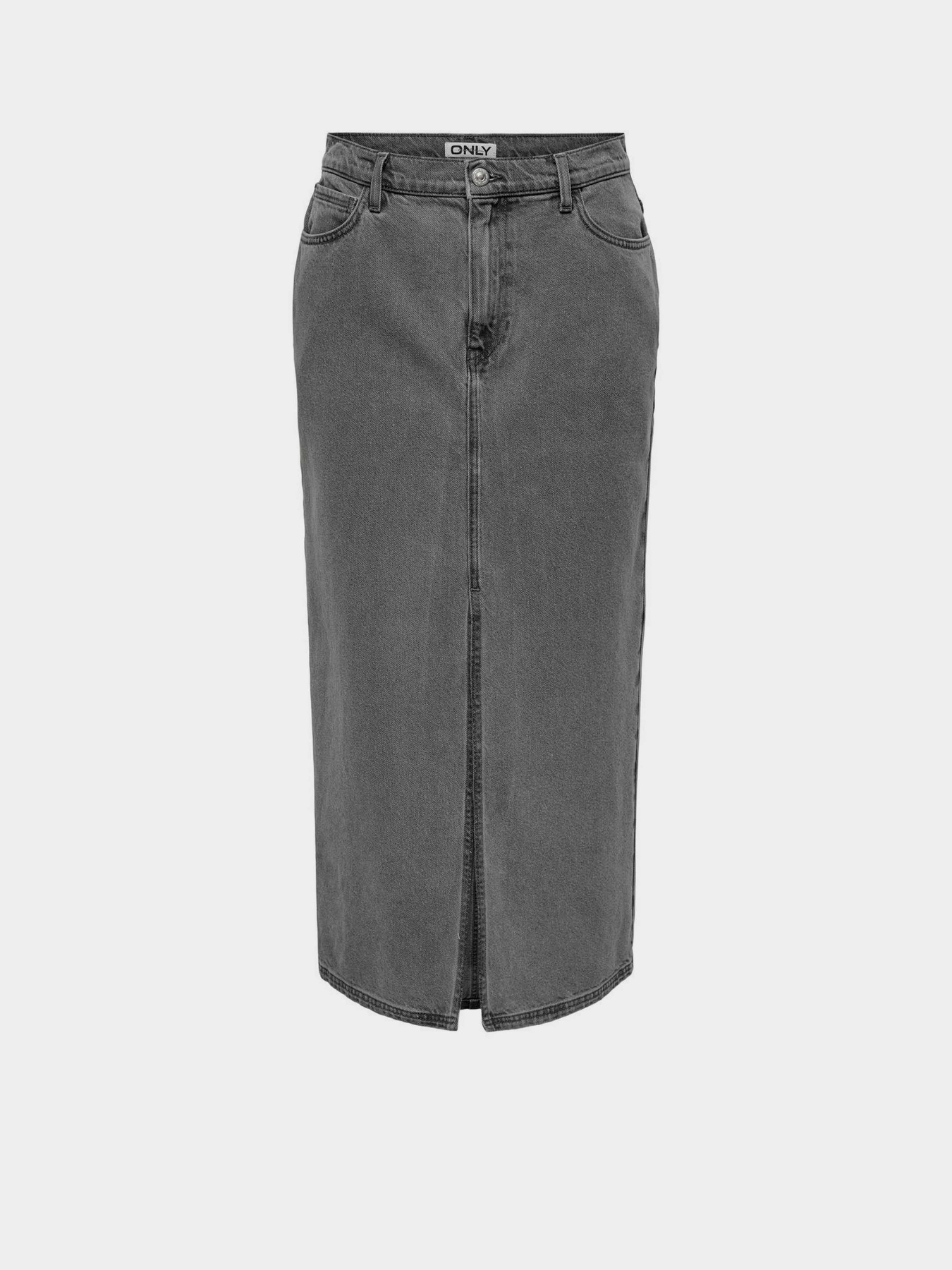 Джинсова спідниця Only модель 15321107_Medium Grey Denim Фото