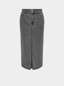 Джинсова спідниця Only модель 15321107_Medium Grey Denim Фото