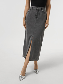 Джинсова спідниця Only Модель 15321107_Medium Grey Denim Фото