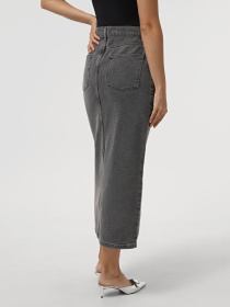 Джинсова спідниця Only модель 15321107_Medium Grey Denim Фото