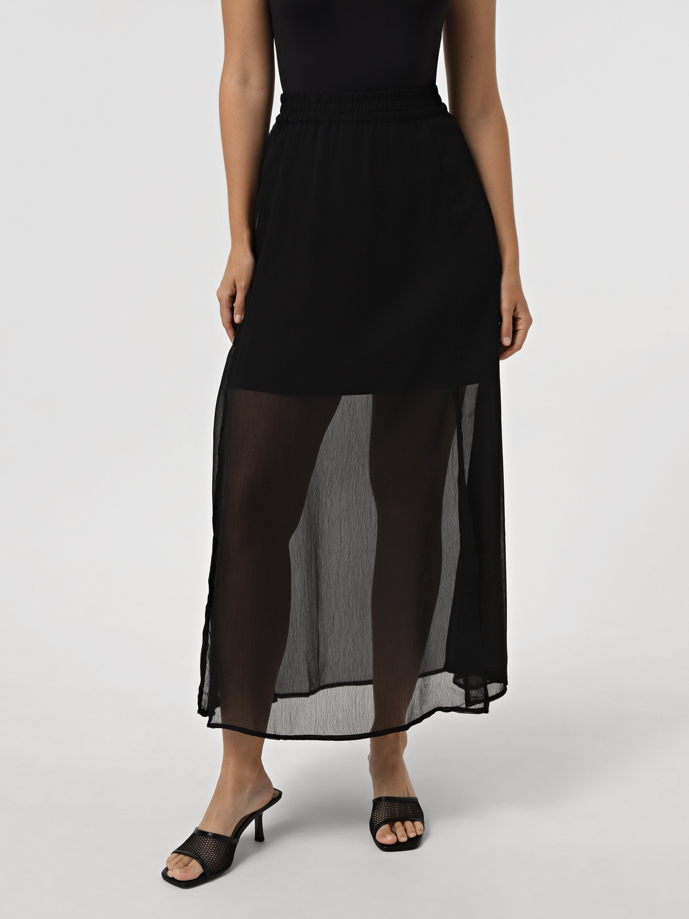 Юбка макси Only модель 15322915_Black Фото