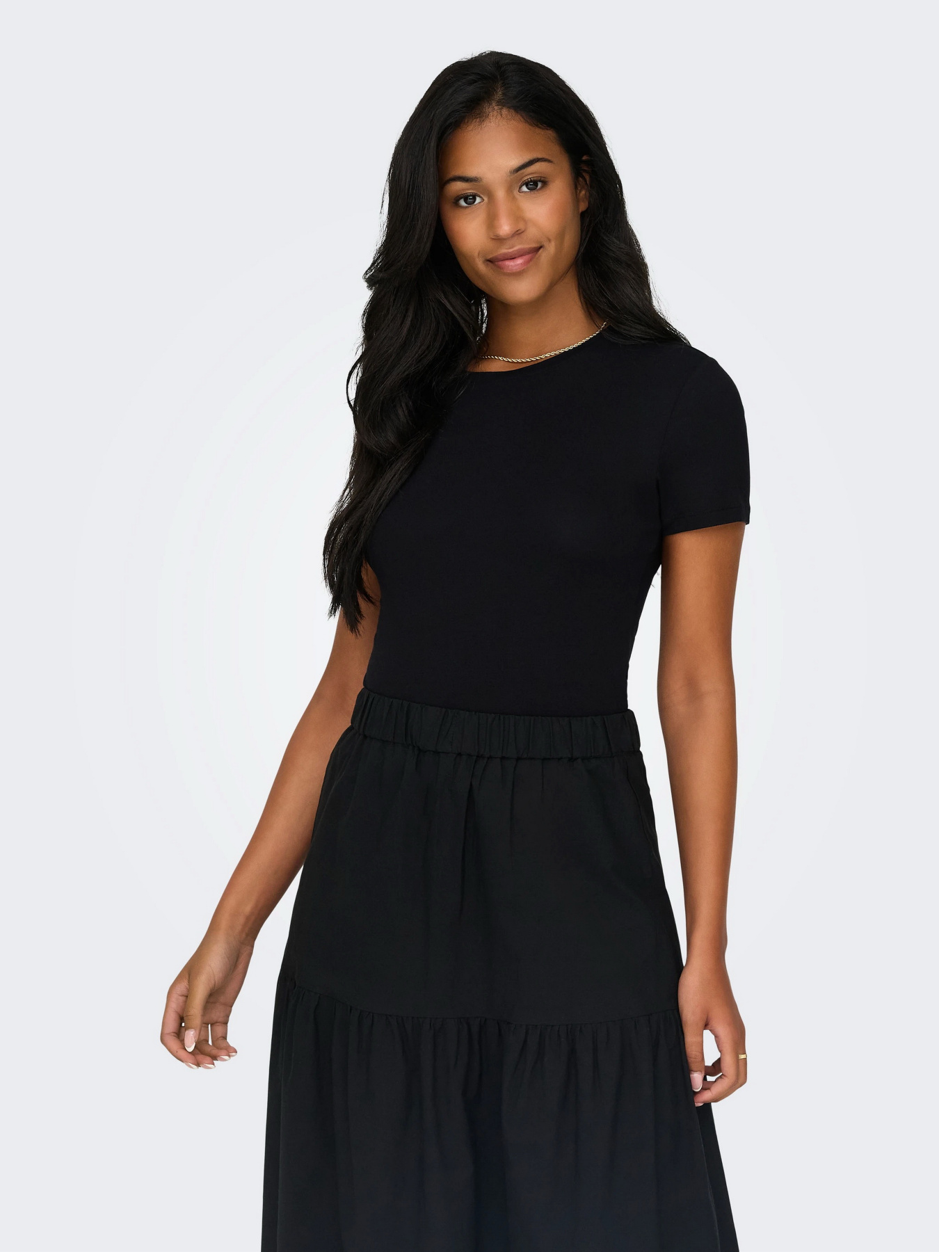 Футболка Only модель 15339569_Black Фото