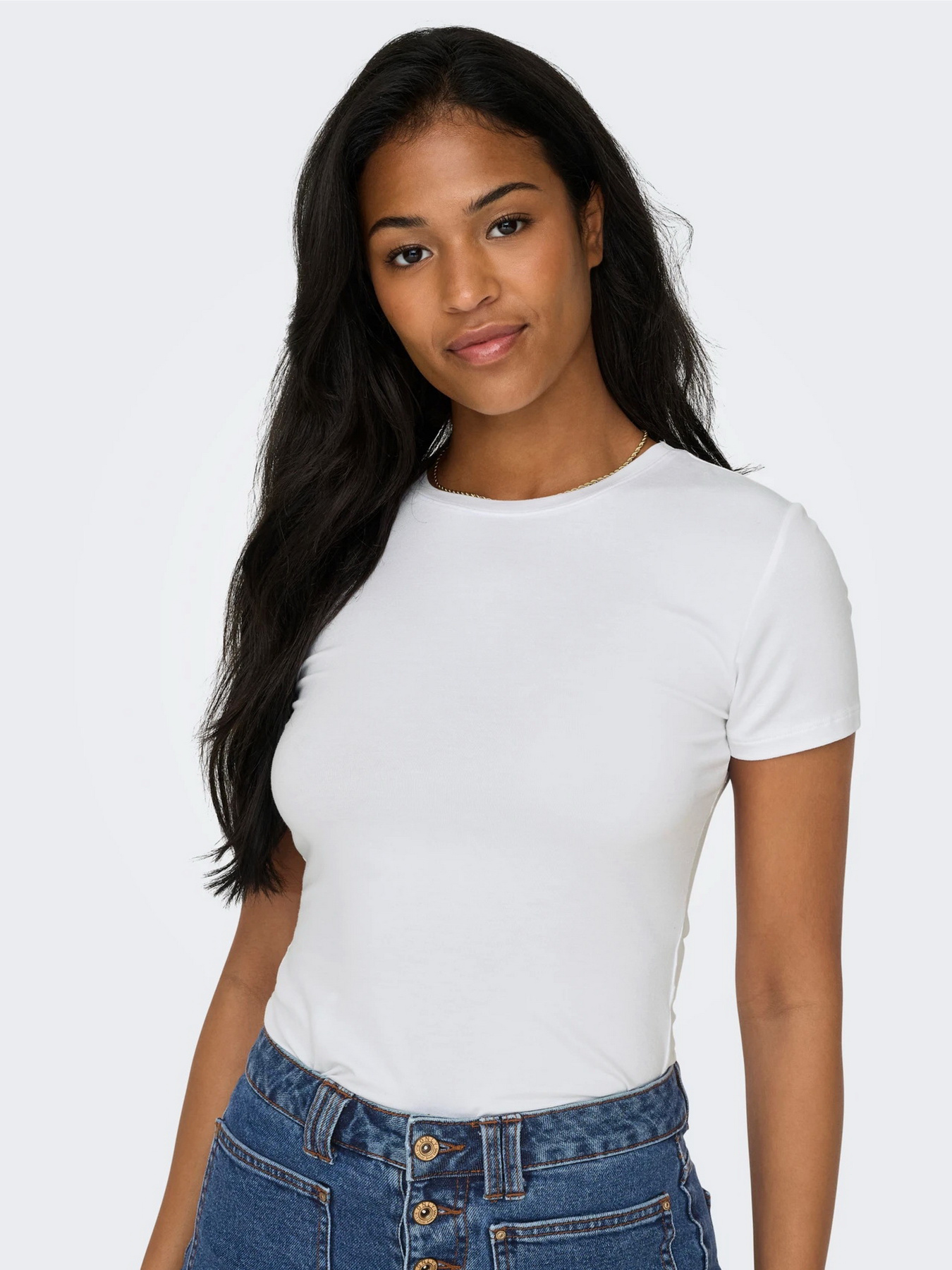 Футболка Only модель 15339569_White Фото