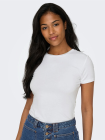 Футболка Only модель 15339569_White Фото