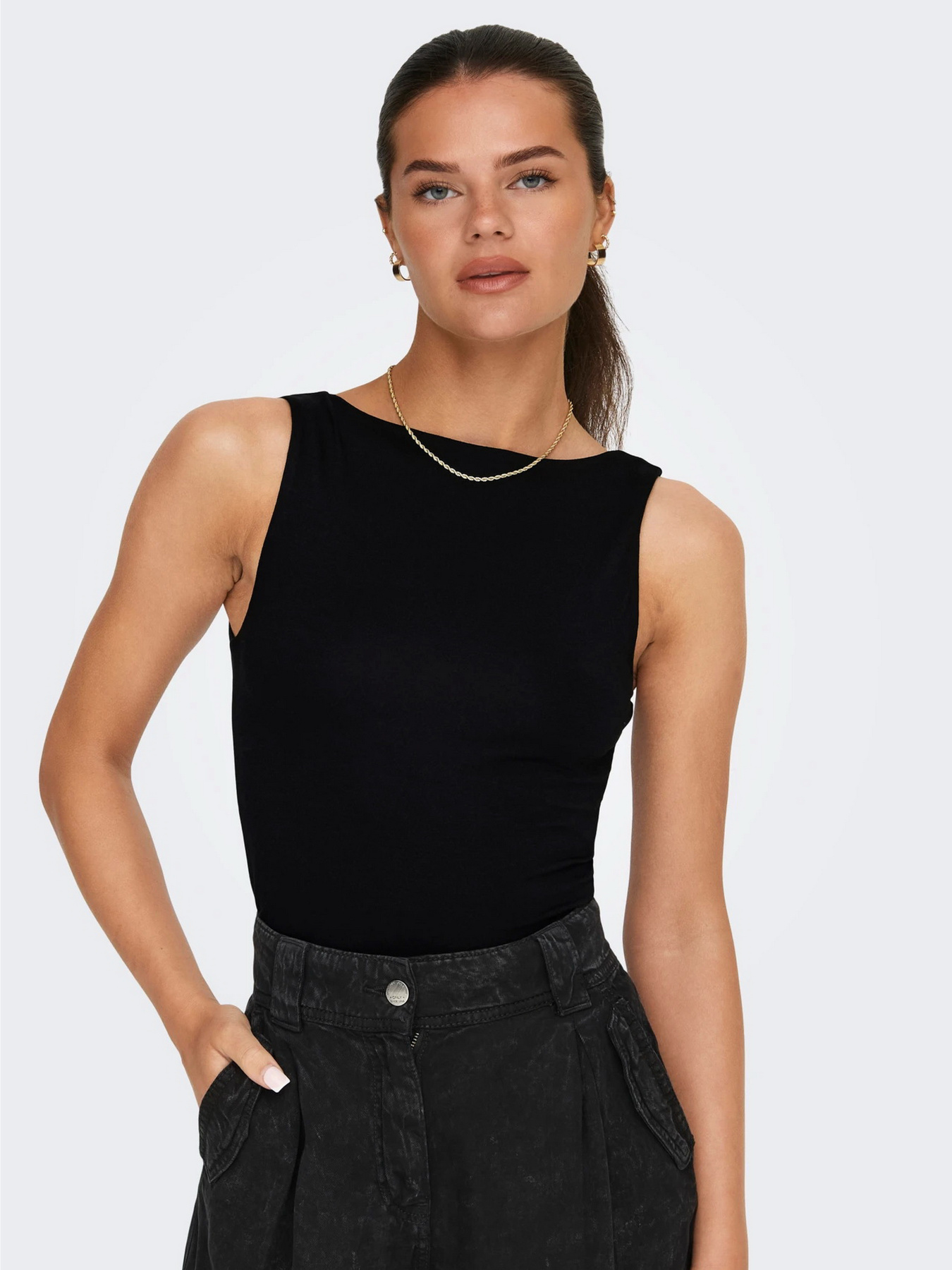 Майка Only модель 15339573_Black Фото