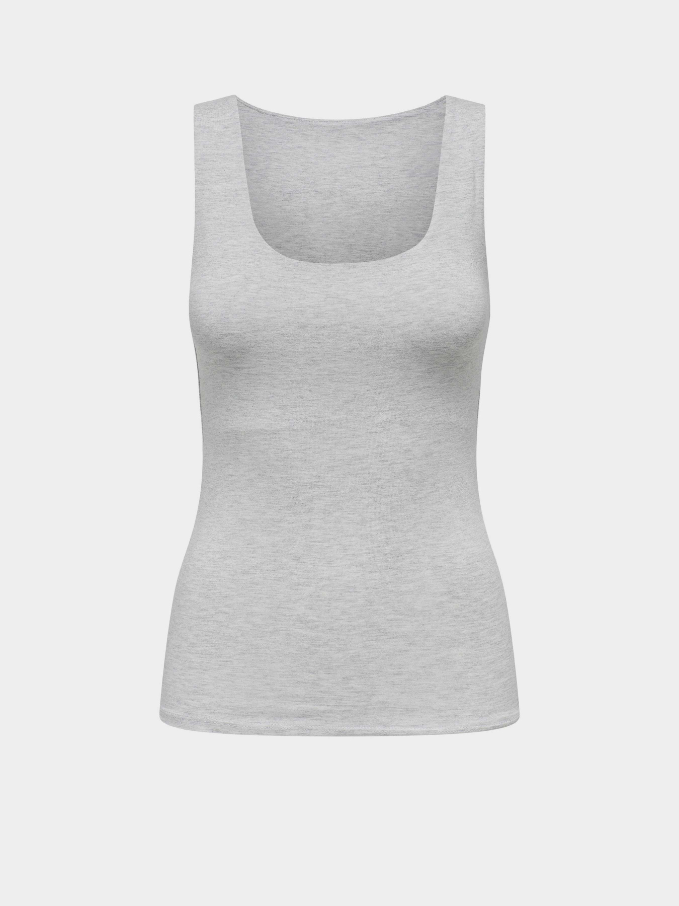 Майка Only модель 15339573_Light Grey Melange Фото