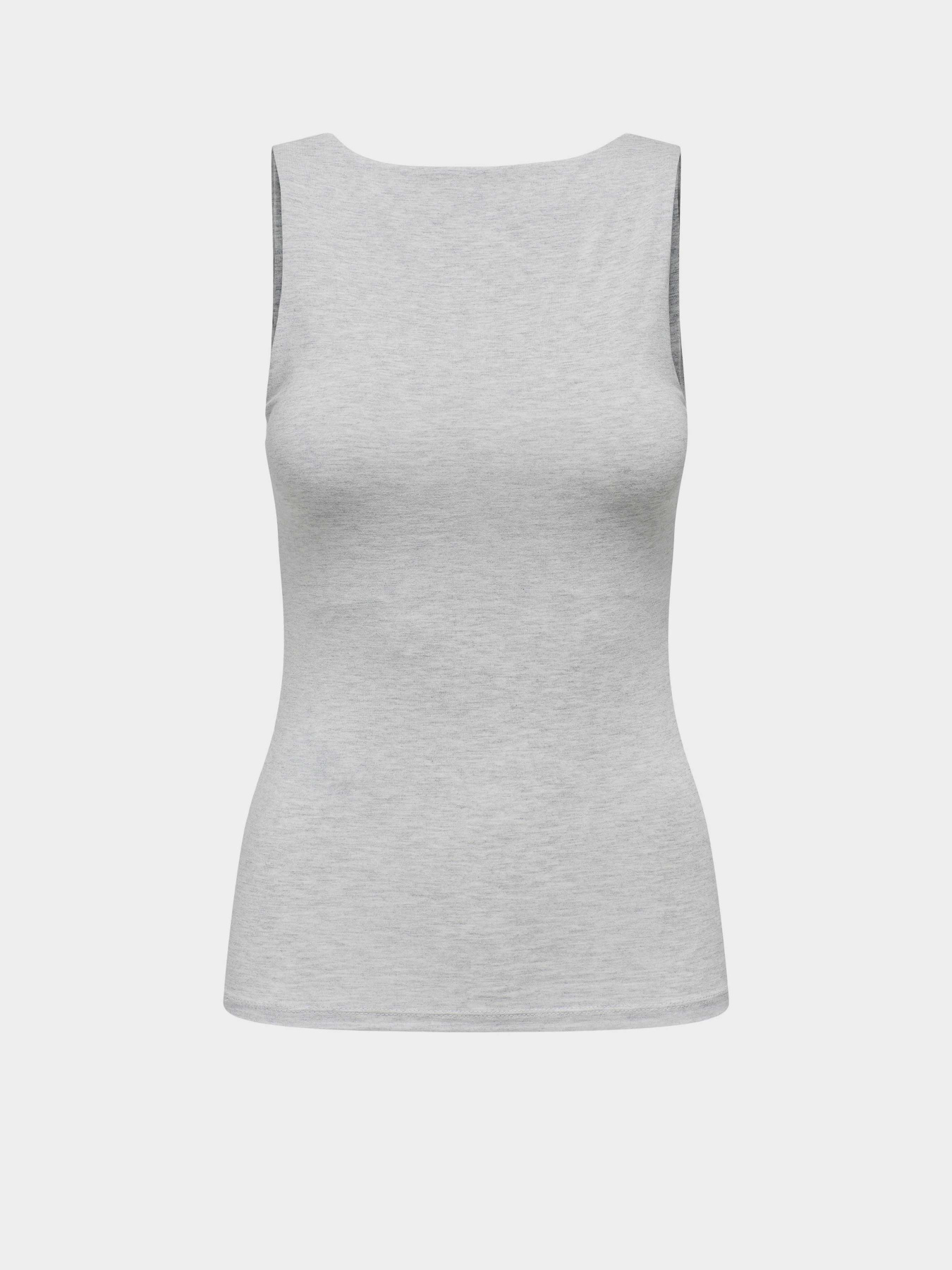 Майка Only модель 15339573_Light Grey Melange Майка Only модель 15339573_Light Grey Melange Фото