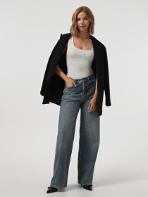 Майка Only модель 15339573_Light Grey Melange Майка Only модель 15339573_Light Grey Melange Фото