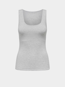 Майка Only модель 15339573_Light Grey Melange Майка Only модель 15339573_Light Grey Melange Фото