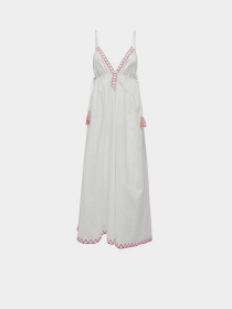 Сарафан Only Модель 15340767_Cloud Dancer PINK EMB Фото