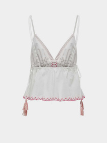 Майка Only модель 15340768_Cloud Dancer PINK EMB. Фото