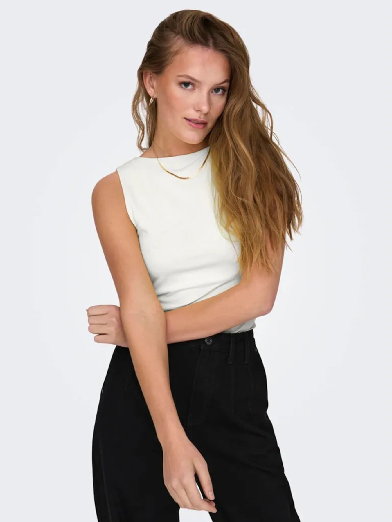 Майка Only модель 15278090_Cloud Dancer Фото