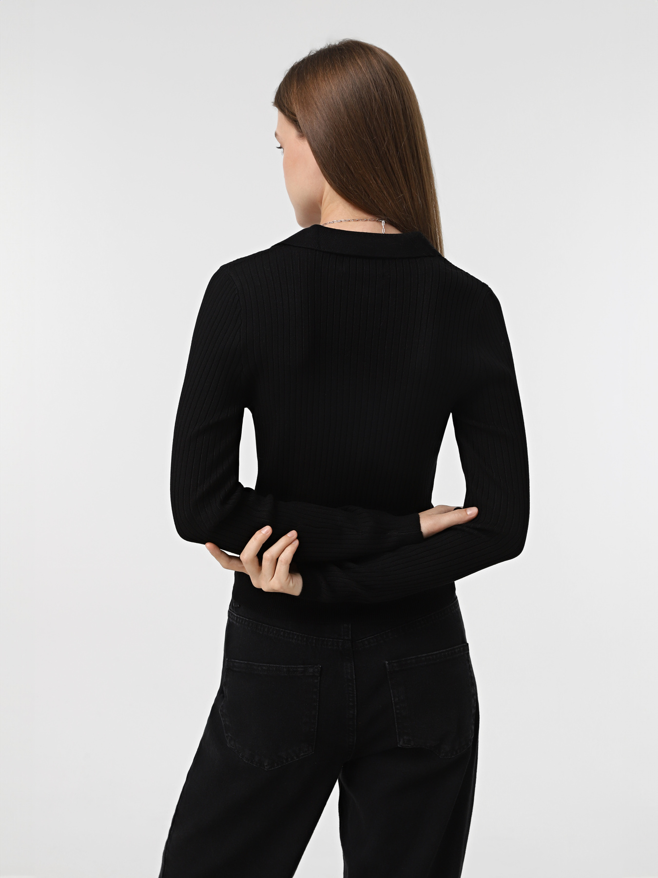 Поло Only модель 15344841_Black Фото