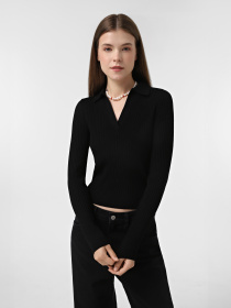 Поло Only модель 15344841_Black Фото