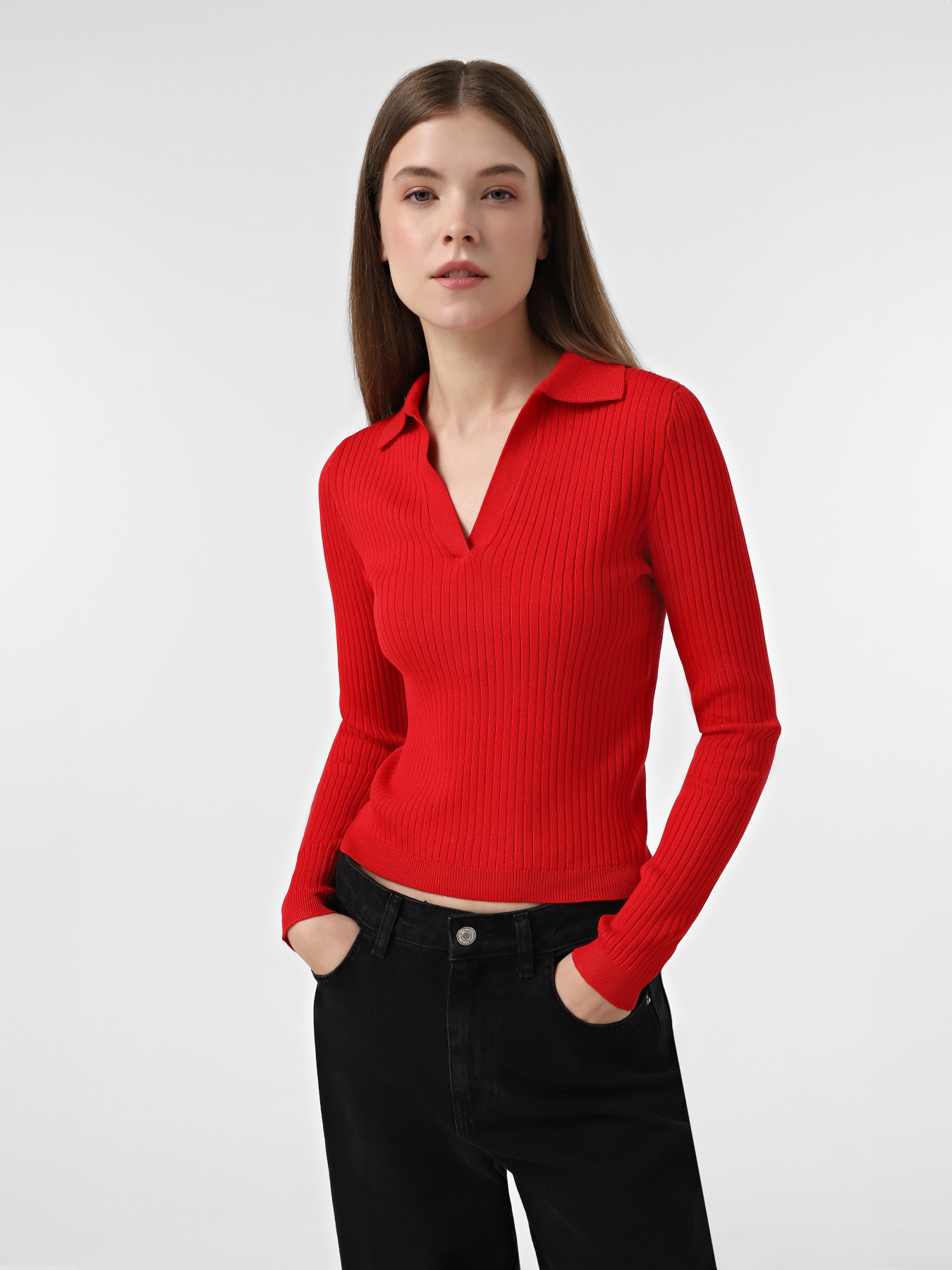 Поло Only модель 15344841_Racing Red Фото