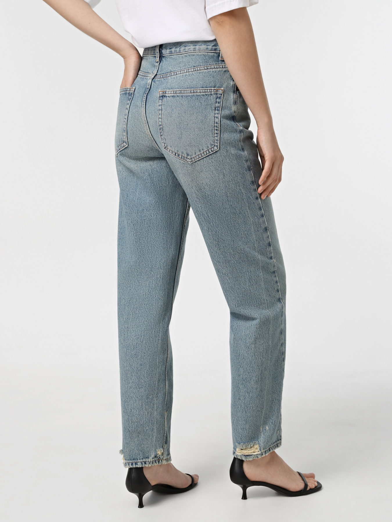 Джинси мом Only модель 15333533_Medium Blue Denim TINTED Фото