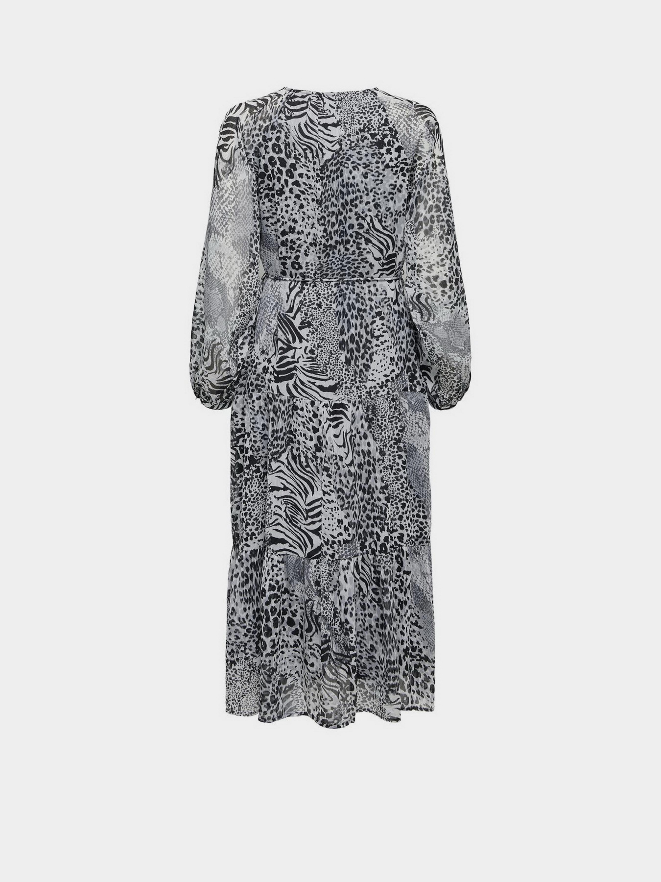 Сукня міді Only модель 15329223_Gray Violet Ranch animal Фото