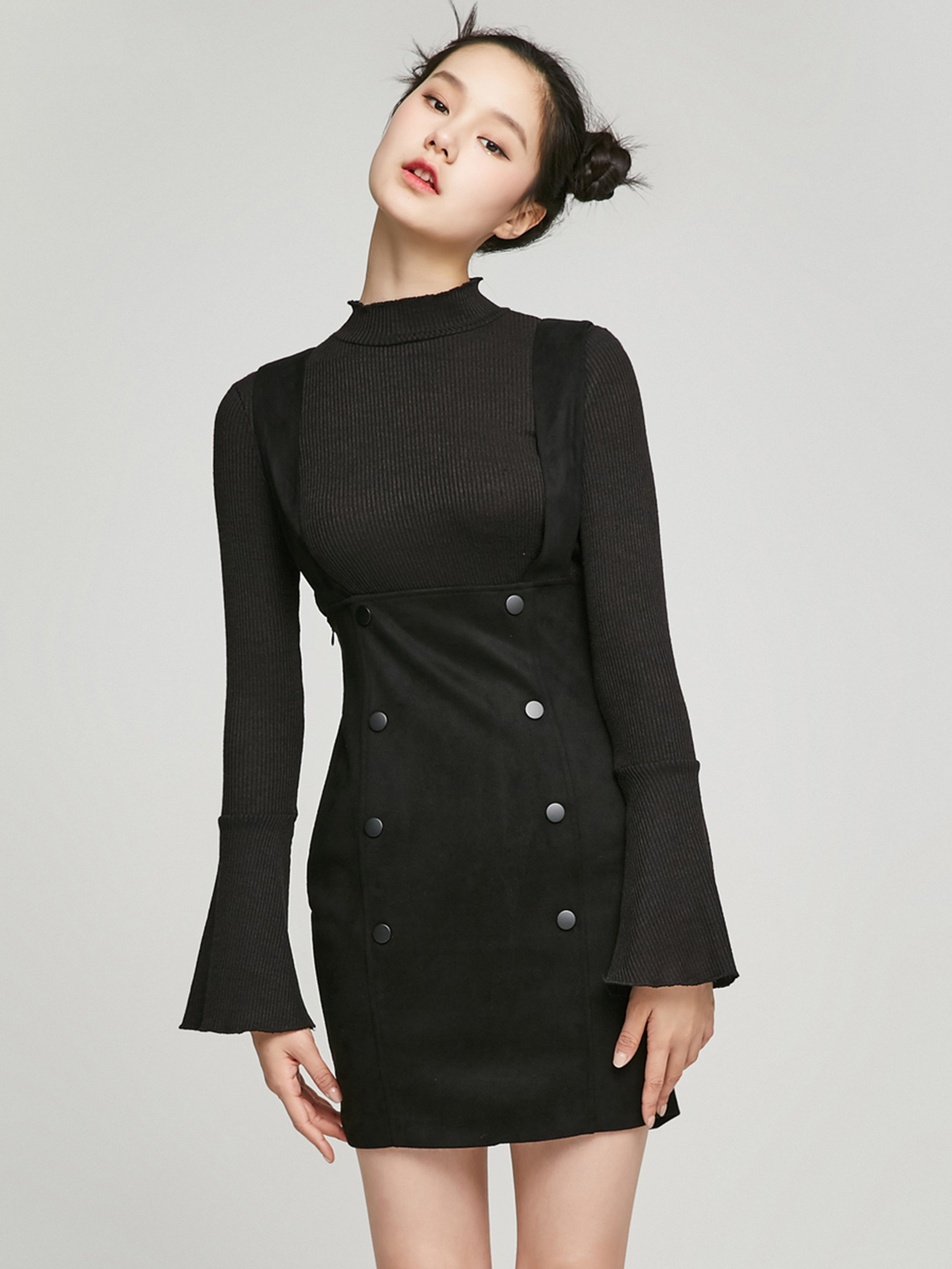 Повсякденний костюм Only модель 117107571E40_чорний Фото