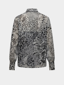 Блуза Only модель 15329222_Gray Violet Ranch animal Фото