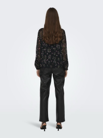Блуза Only модель 15303600_Black LIGHT PINK FLOWER Фото