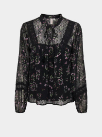 Блуза Only модель 15303600_Black LIGHT PINK FLOWER Фото