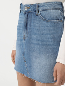 Джинсова спідниця Only модель 15325678_Medium Blue Denim Фото